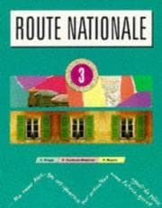 Tapa de Route Nationale Stage 3 Student Book (Route Nationale)