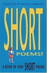 Tapa de A Book of Very Short Poems