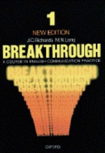 Tapa de Breakthrough : Bk.1