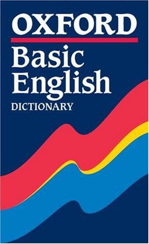 Tapa de Oxford Basic English Dictionary