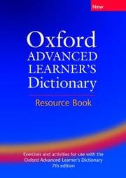 Tapa de Oxford Advanced Learner's Dictionary Resource Book