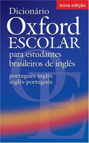 Tapa de Dicionario Oxford Escolar