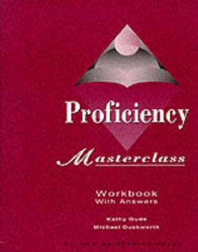 Tapa de Proficiency Masterclass Workbook