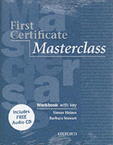 Tapa de First Certificate Masterclass