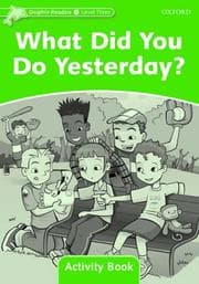 Tapa de What Did You Do Yesterday?