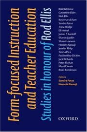 Tapa de Form-focused instruction and teacher education