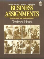 Tapa de Business Assignments
