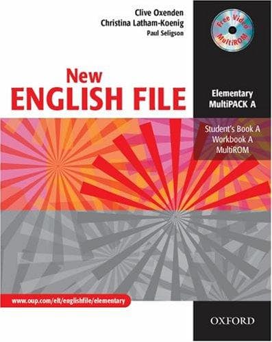 Tapa de New English File, Elementary