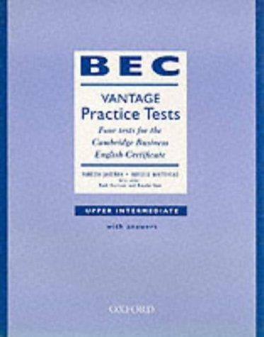 Tapa de BEC Practice Tests