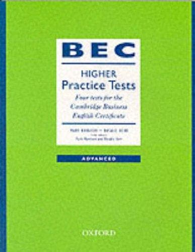 Tapa de BEC Practice Tests