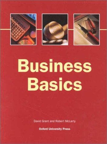 Tapa de Business Basics