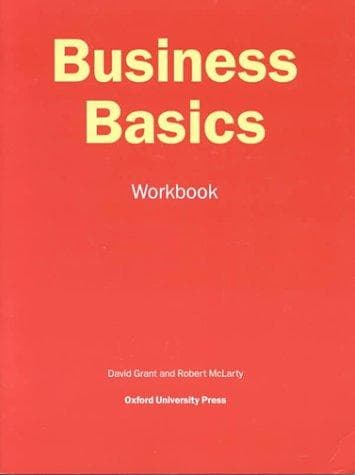 Tapa de Business Basics