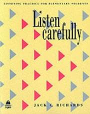 Tapa de Listen Carefully