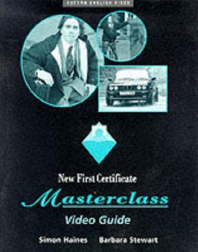 Tapa de First Certificate Masterclass Video Guide