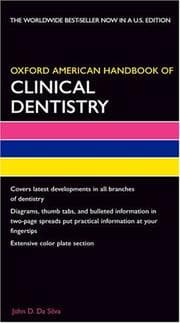 Tapa de Oxford American handbook of clinical dentistry