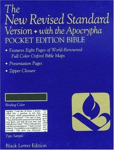 Tapa de New Revised Standard Version with Apocrypha