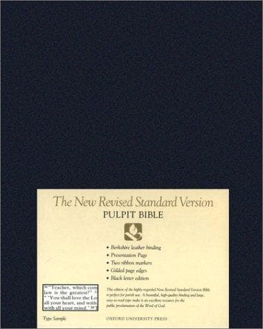Tapa de New Revised Standard Version Pulpit Bible