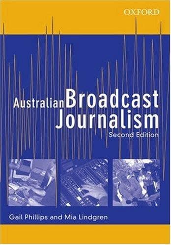 Tapa de Australian broadcast journalism