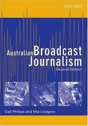 Tapa de Australian broadcast journalism