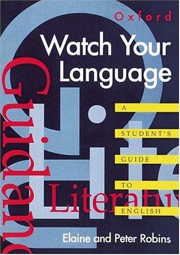 Tapa de Watch your language