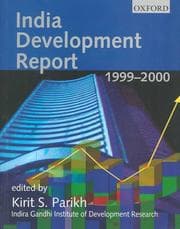 Tapa de India Development Report 1999-2000