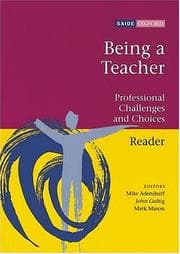 Tapa de Being a Teacher Reader (SAIDE'S Becoming Com)