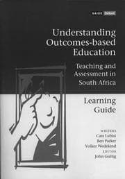 Tapa de Understanding Outcomes-Based Education