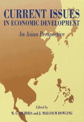 Tapa de Current issues in economic development