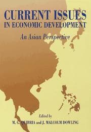 Tapa de Current issues in economic development