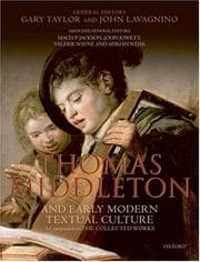 Tapa de Thomas Middleton and Early Modern Textual Culture