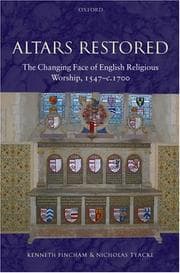 Tapa de Altars restored