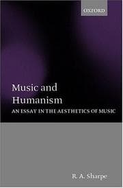 Tapa de Music and humanism