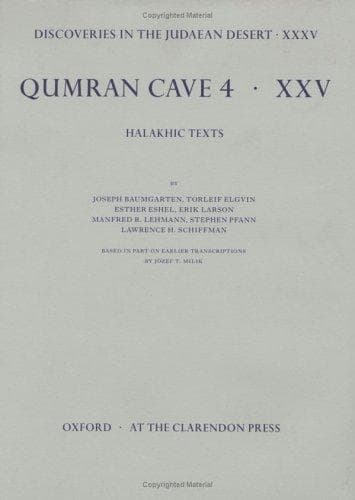 Tapa de Qumran cave 4.