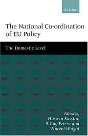 Tapa de The national co-ordination of EU policy