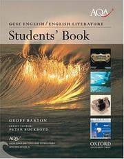 Tapa de AQA English GCSE Specification A