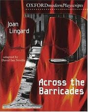 Tapa de Across the Barricades (Oxford Modern Playscripts)