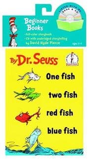 Tapa de One Fish, Two Fish, Red Fish, Blue Fish Book & CD