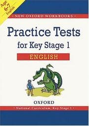 Tapa de Practice Tests for Key Stage 1 English