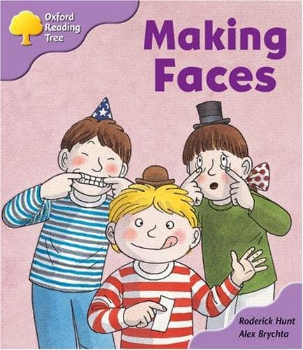 Tapa de Oxford Reading Tree: Stage 1+: More Patterned Stories: Making Faces