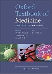 Tapa de Oxford Textbook of Medicine
