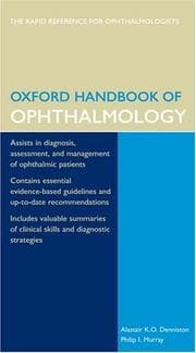 Tapa de Oxford handbook of ophthalmology