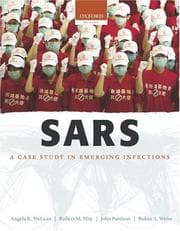 Tapa de SARS: A CASE STUDY IN EMERGING INFECTIONS; ED. BY ANGELA R. MCLEAN