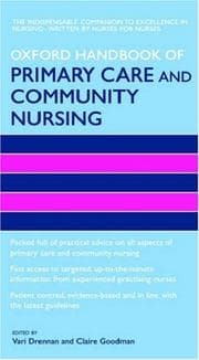 Tapa de Oxford handbook of primary care and community nursing