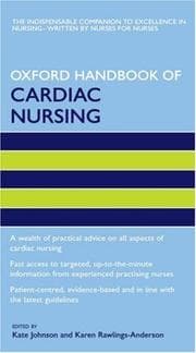 Tapa de Oxford handbook of cardiac nursing