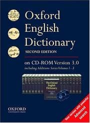Tapa de Oxford English Dictionary
