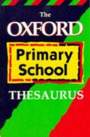 Tapa de The Oxford Thesaurus for Primary School