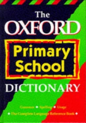 Tapa de The Oxford Primary School Dictionary