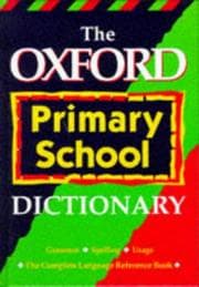 Tapa de The Oxford Primary School Dictionary