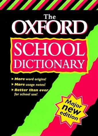 Tapa de Oxford School Dictionary