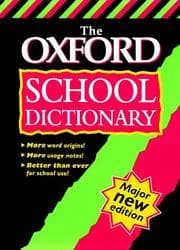 Tapa de Oxford School Dictionary